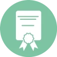 Clinical Diploma certificate illustration