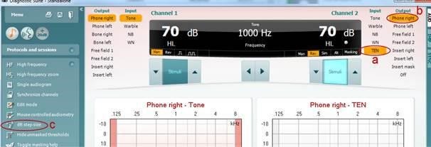 TEN test in Diagnostic Suite