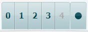 The numbers 0, 1, 2, and 3 are active, while 4 is greyed out.