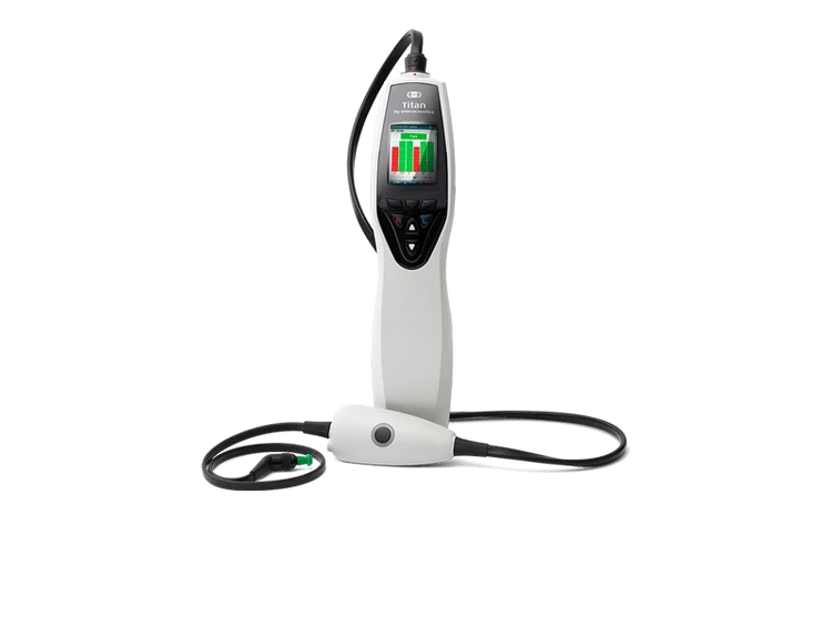 Titan handheld ABR and OAE screening device