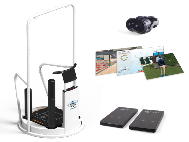 Virtual reality balance rehabilitation systems