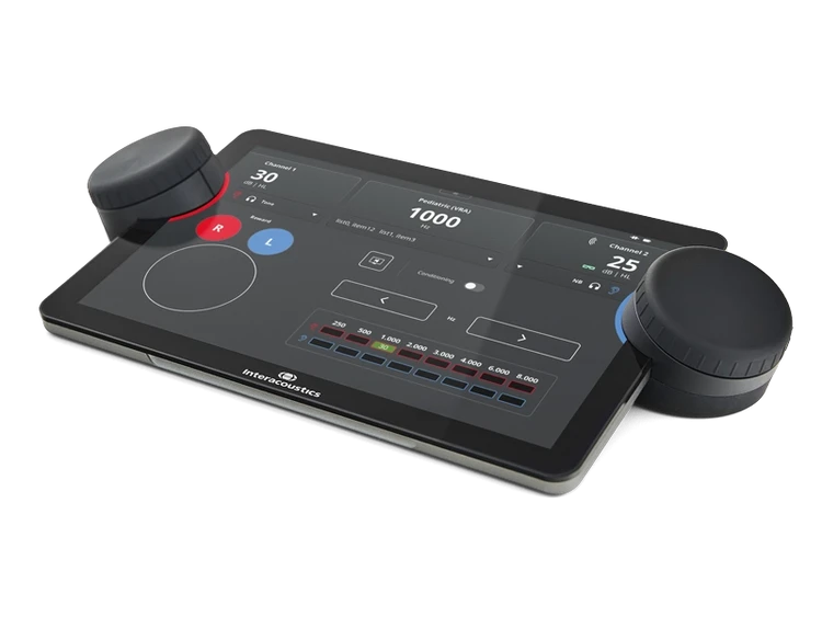 Touch Keyboard touch-operated audiometer keyboard