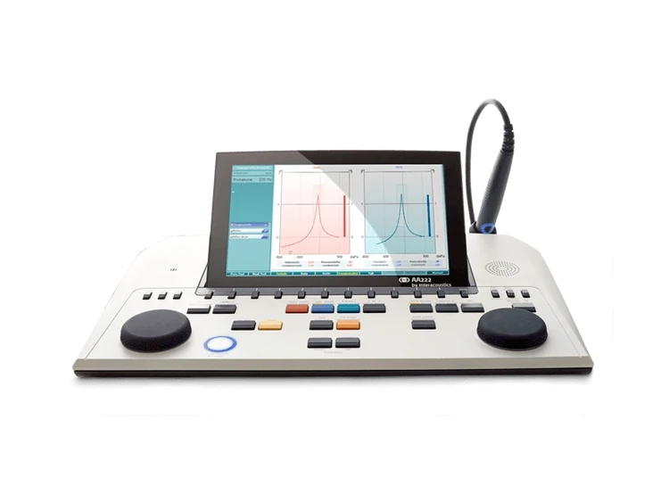 AA222 combined tympanometer and audiometer