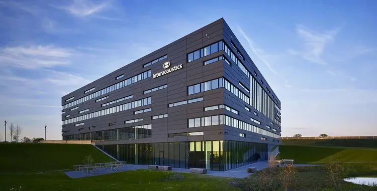 The Interacoustics headquarters in Middelfart, Denmark