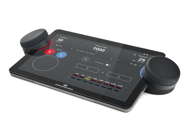 Touch Keyboard touch-operated audiometer keyboard