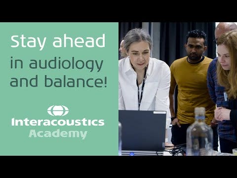 Still from the Interacoustics Academy film