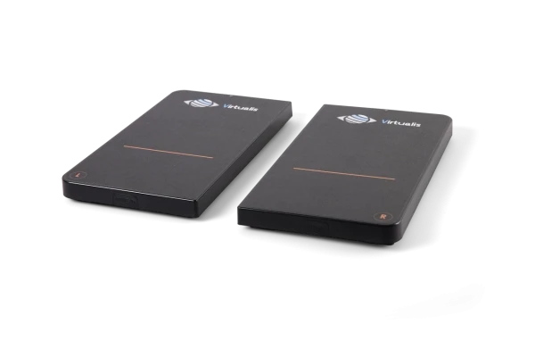 The two StaticVR static posturography force plates