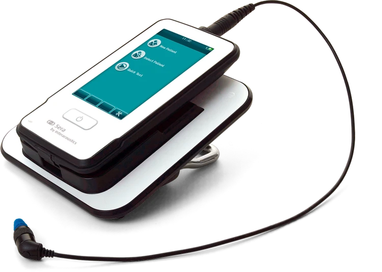 Sera newborn hearing screening device