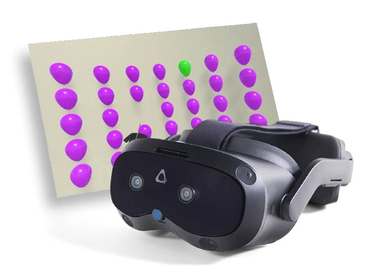 A photo of the PhysioVR